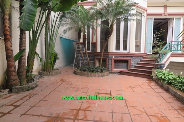 Excellent quality house for lease in To Ngoc Van street, Tay ho, HN, its nearby West Lake