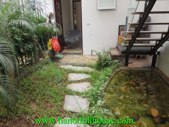 Unfurnished house with French Style for rent in Hai Ba Trung dist, Ha Noi