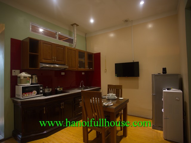 One bedroom modern serviced apartment in Cau Giay dist, Ha Noi for rent
