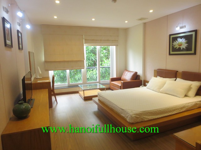 Rent an apartment in Ba Dinh dist, Hanoi. New serviced apartment with full furniture