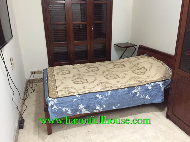 Nicely furnished apartment with cheap value for rent in Dong Da, Ha Noi