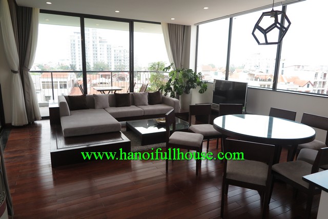 Wonderful pool serviced apartment in West Lake Tay Ho dist, Hanoi for best choice