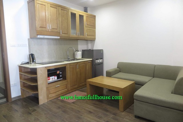 Two bedroom fully furnished serviced apartment in Truc Bach lake area for Expats