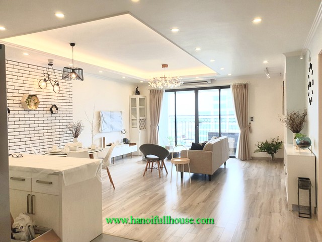Perfect apartment-3 bedroom in D'leroi Solei, 59 Xuan Dieu street, Quang An Ward, Tay Ho dist