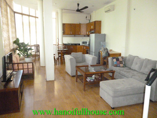 2 bedroom rental serviced apartment in Truc Bach Lake, Ba Dinh dist, Ha Noi