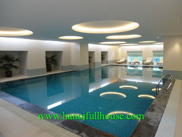 Super-cheap swimming pool apartment in Ba Dinh, Ha Noi for rent