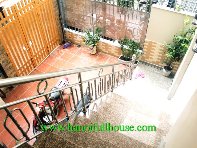 Cheap serviced apartment in Ba Dinh dist for rent. A beautiful small apartment for teacher