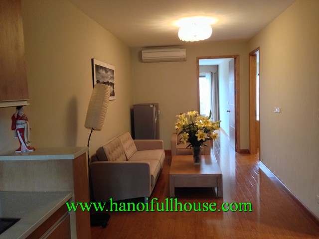 A newly furnished serviced apartment in Tay Ho dist, Ha Noi