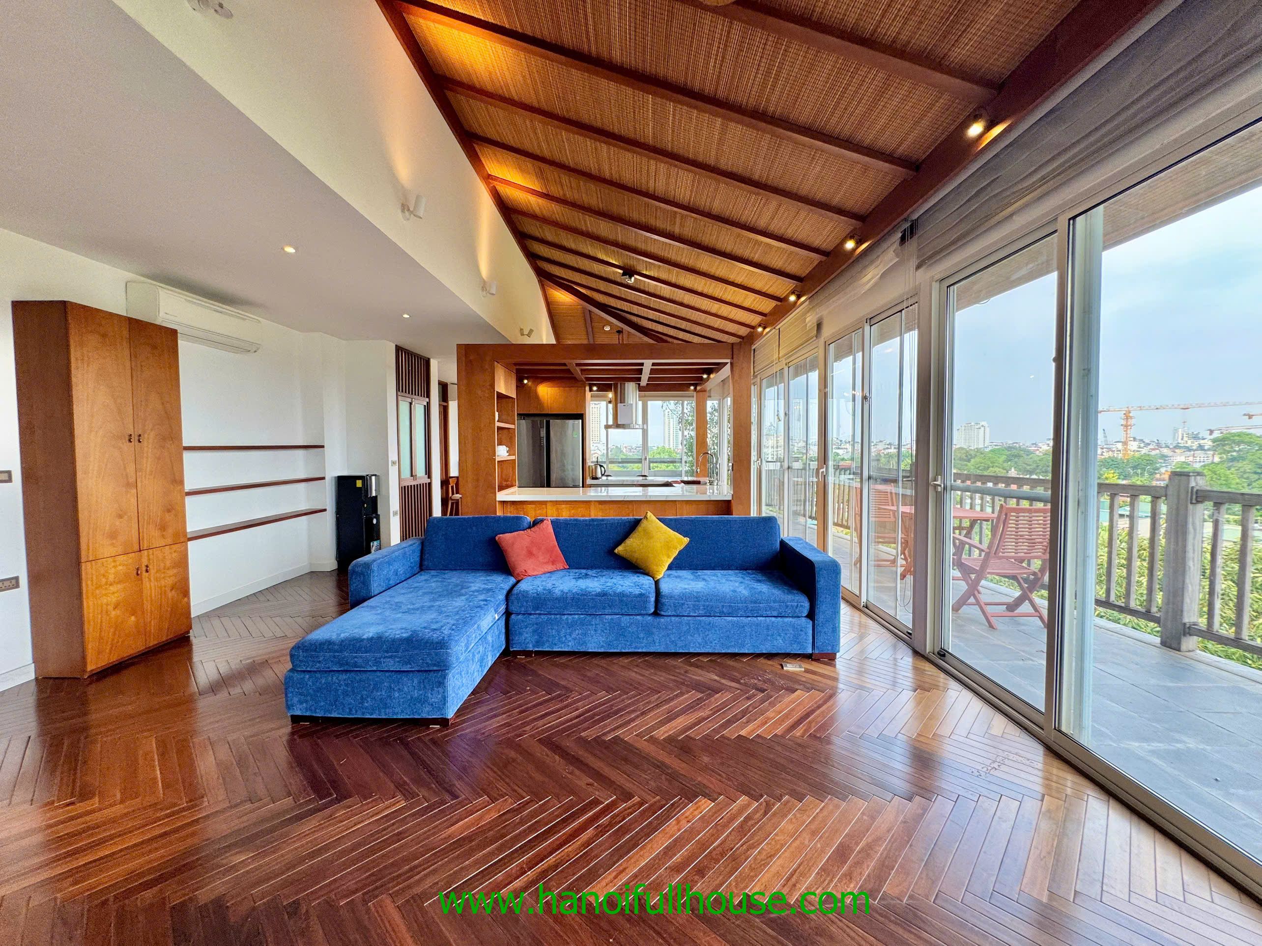 High quality 3 bedroom apartment for rent in Tay Ho