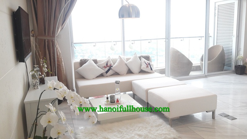 Luxury apartments in Golden Westlake Hanoi, 1 bedroom, modern designed, cheap price for rent.