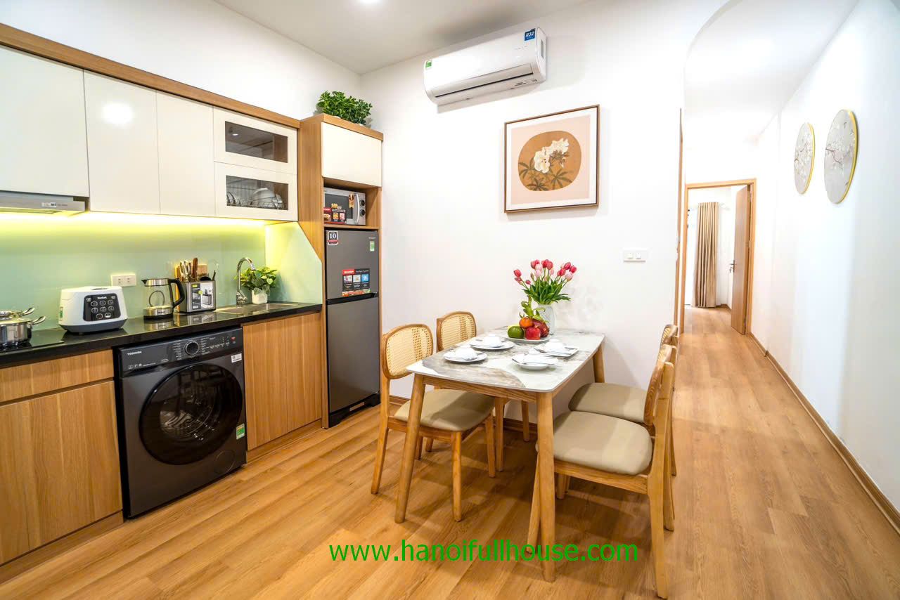 Căn hộ mới tinh, đủ đồ, hiện đại, 2 phòng ngủ gần Lotte Đào Tấn cho thuê