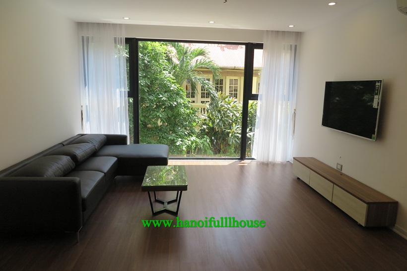 An European style apartment with 2 bedrooms, 2 bathrooms in Tay Ho with price is 1300$/month