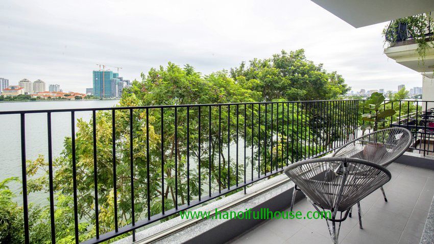 New serviced apartment with lake view and 2 bedrooms let to rent