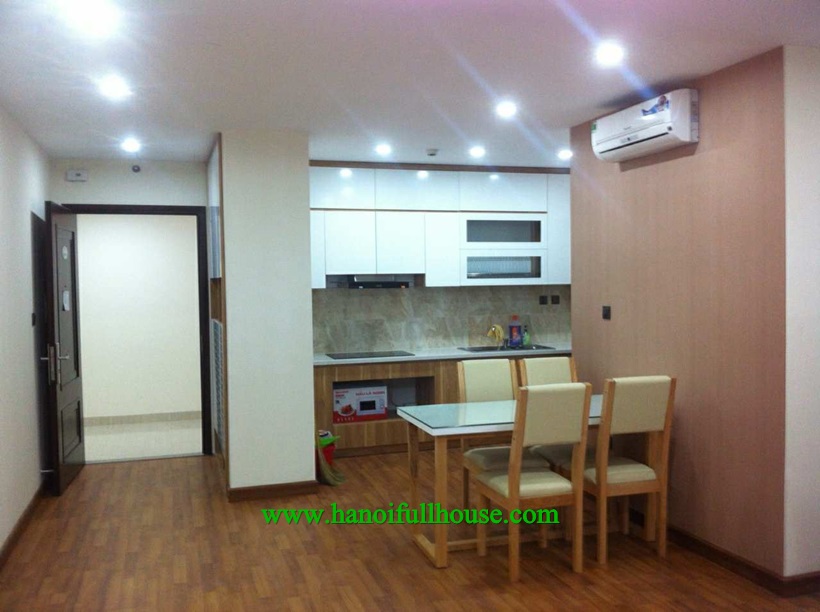 3 Bedroom apartment full furnished,a lot of light in Home city Trung Kinh, Yen Hoa ward for lease