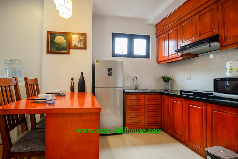 Cho thuê căn hộ đẹp, đủ dịch vụ , phong cách Nhật ở ba Đình
