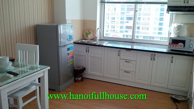 An apartment rentals in Tran Thai Tong street, close to Indochina plaza Hanoi tower