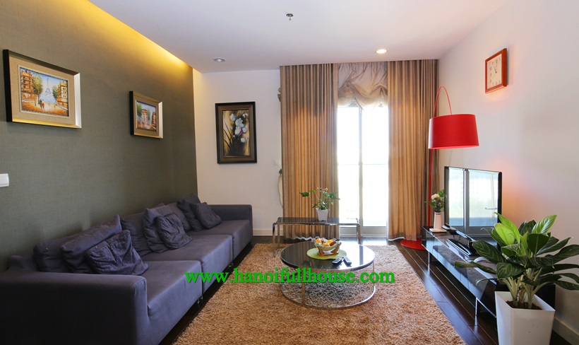 Luxury apartment in Lancaster Nui Truc Hanoi. 3 bedroom, bright, balcony