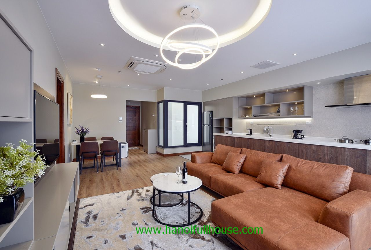 Modern style 2 bedroom apartment in Hai Ba Trung for rent