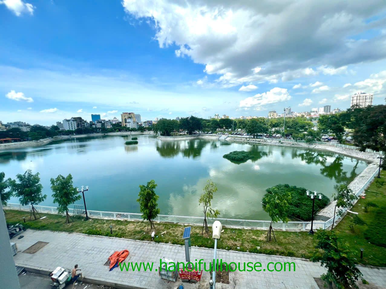 For rent 2 bedroom apartment, lake view on Ho Ba Mau str