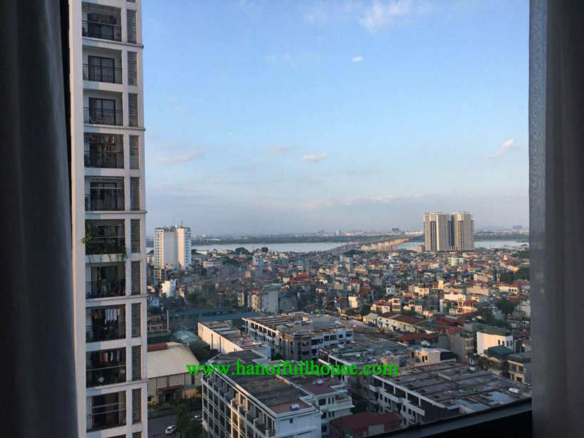 Corner apartment, view two direction for rent in T3-Times city