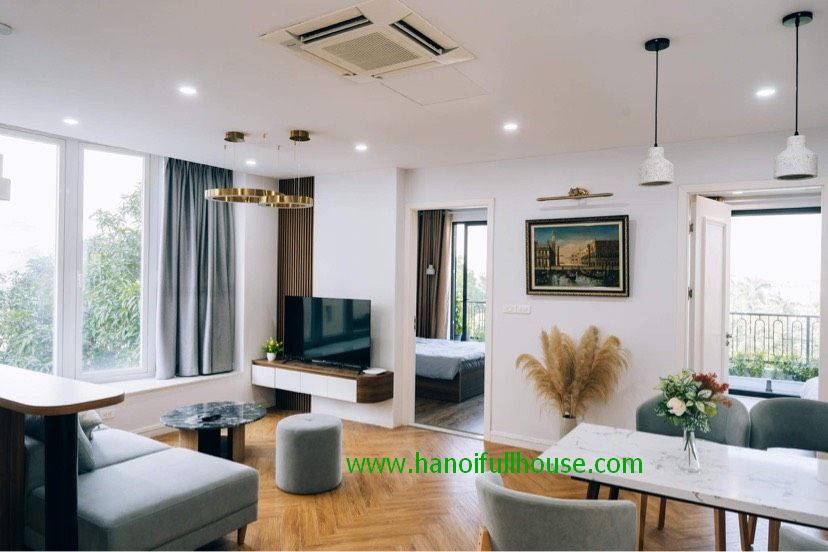 New and cozy apartment with 2 bedrooms in Tay Ho for rent