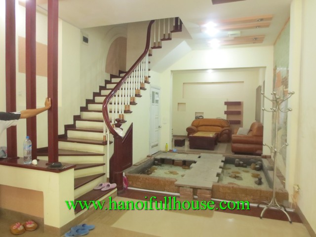 Căn nhà 4 phòng ngủ cho thuê tại quận Ba Đình, Hà Nội. Phù hợp cho người nước ngoài