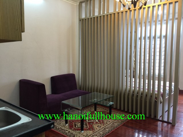 A nice studio serviced apartment in Cat Linh street, Dong Da, Ha Noi