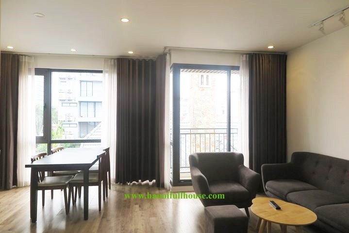 Nice 1 bedroom apartment, airy balcony at To Ngoc Van for rent