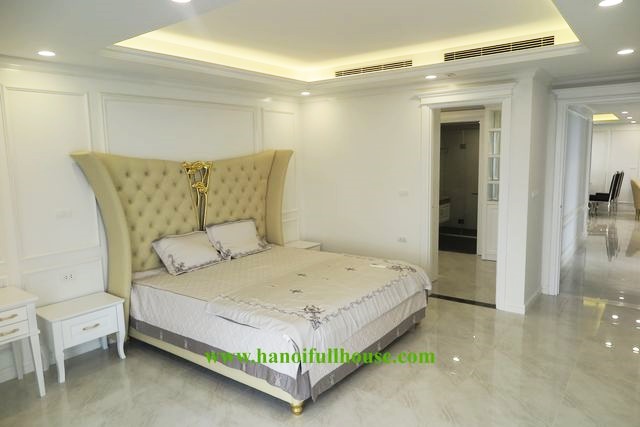 Cho thuê căn hộ 3 phòng ngủ tầng cao lô góc cực đẹp tại tòa D'.Le Roi Soleil - 59 Xuân Diệu