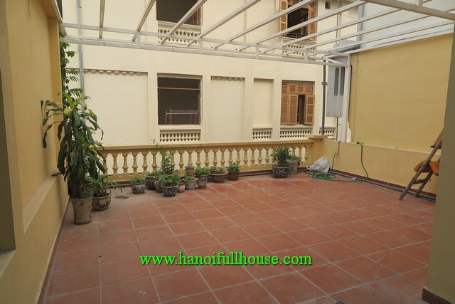 $1000/4BRs House in Tran Phu, Ba Dinh for rent