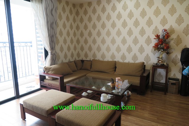 Căn hộ chung cư thiết kế hiện đại 3 phòng ngủ ở Times City Minh Khai