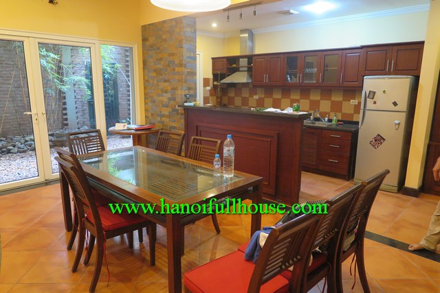 Four bedroom furnished house to rent in Tay Ho, Ha Noi, Vietnam