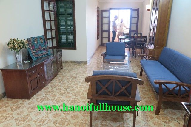 Rental 2 bedroom apartment with newly furnished, close to Hoang Cau lake