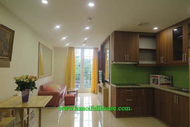Cho thuê căn hộ một phòng ngủ mới toanh, nội thất hiện đại ở Đống Đa