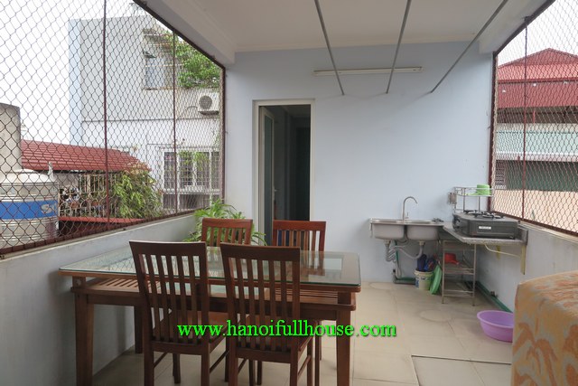 A beautiful three-bedroom house for rent on Dao Tan str, Ba Dinh distr, $850/month