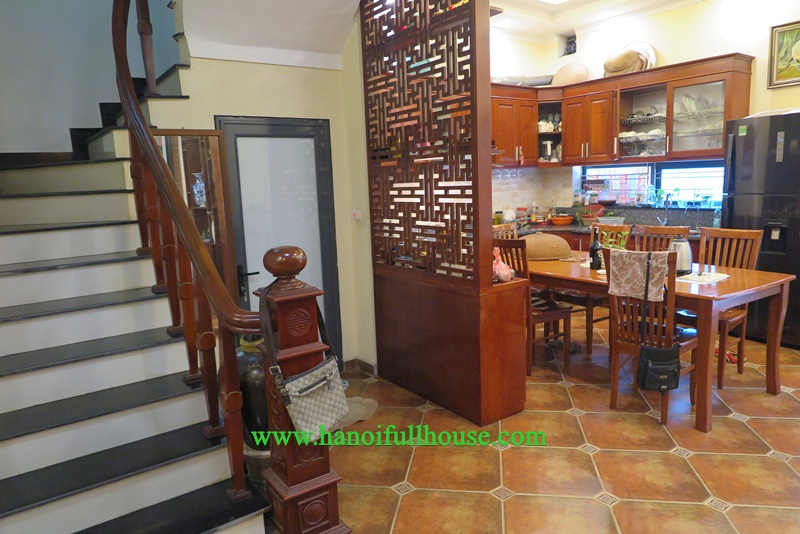 Nice house with neo-classical style with 4 bedrooms for rent in Long Bien
