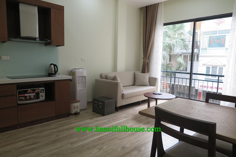 Full furnished apartment with one bedroom on Kim Ma street,Ba Dinh dist