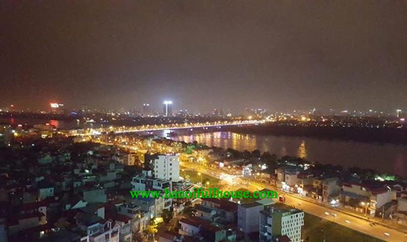 Cho thuê căn hộ 3 phòng ngủ tại Mipec Riverside, quận Long Biên, Hà Nội 