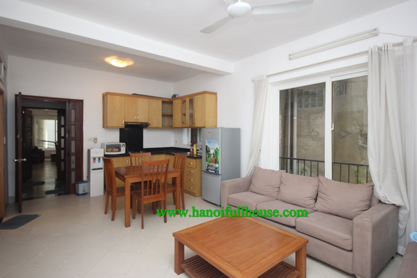 One bedroom apartment for rent on Ngoc Ha street, Ba Dinh dist