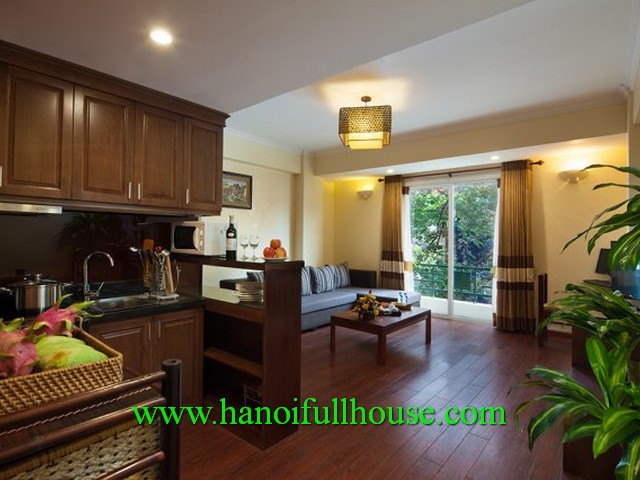 Căn hộ dịch vụ sang trọng cho thuê quận Ba Đình, Hà Nội