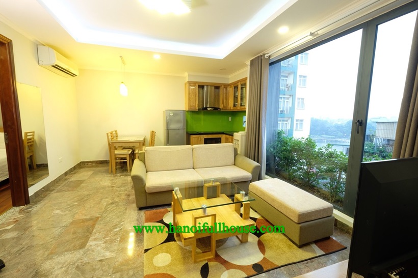 Let to rent beautiful apartment with full of light near Lotte center