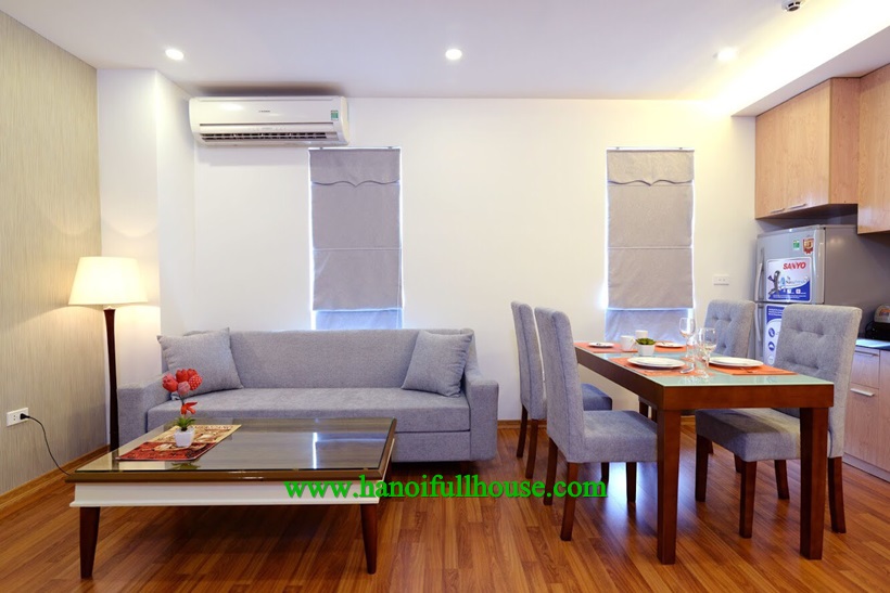 1 -bedroom serviced apartment on Quan Hoa street, Cau Giay dist for lease