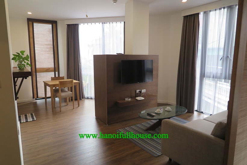 High-end apartment with Japanese style for rent in Ba Dinh