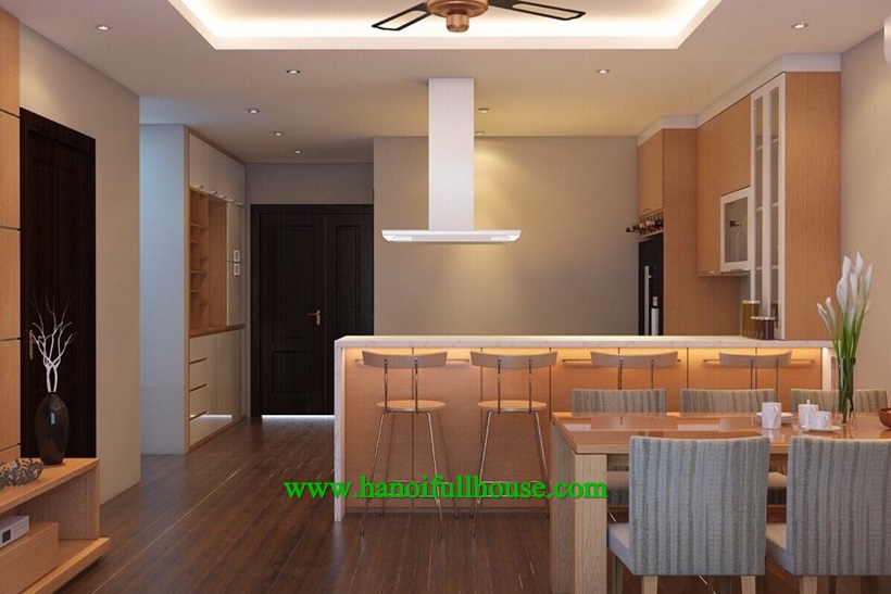 Star city Le Van Luong for rent 2 bedroom apartment, full of light