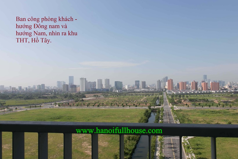 Căn hộ 3 ngủ đủ đồ, view Hồ Tây cho thuê trong Khu Ngoại Giao Đoàn, quận Tây Hồ