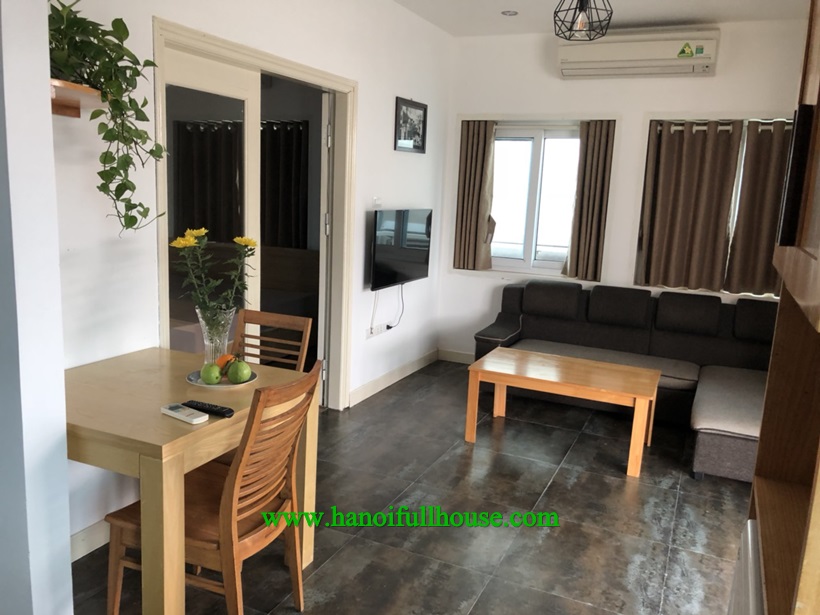 Serviced apartment with balcony,full of light for rent in Ha Noi center