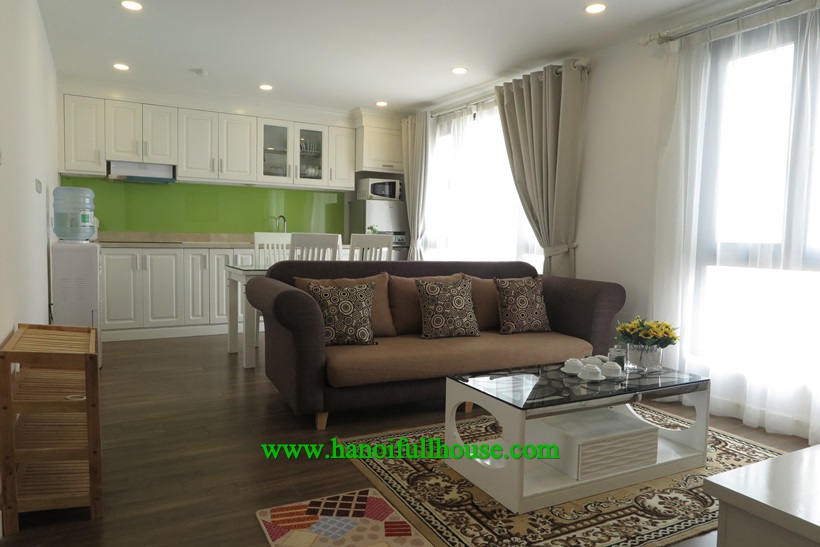 For rent nice one bedroom apartment near Ngoc Khanh lake,Ba Dinh dist