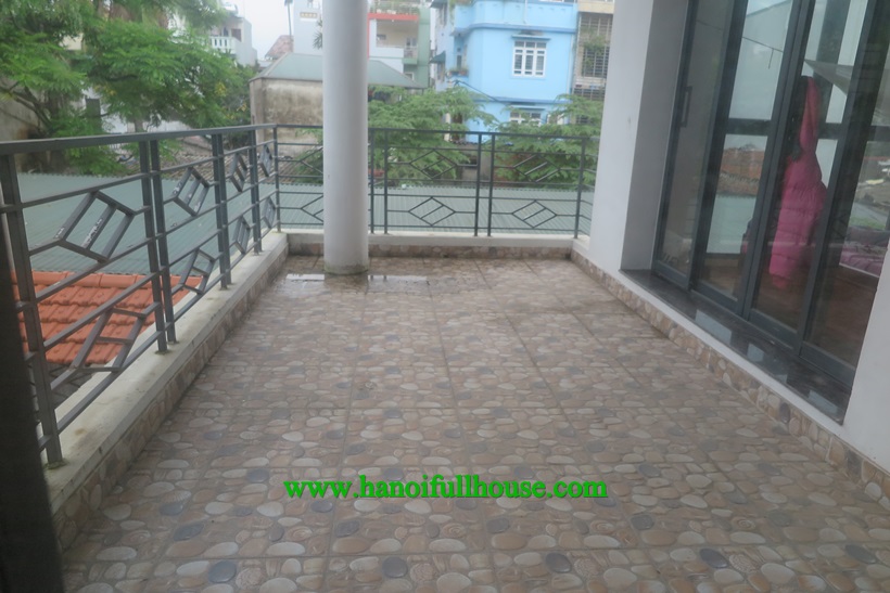 Nice house with 5 bedroom, spacious terrace on Trich Sai street, Tay Ho
