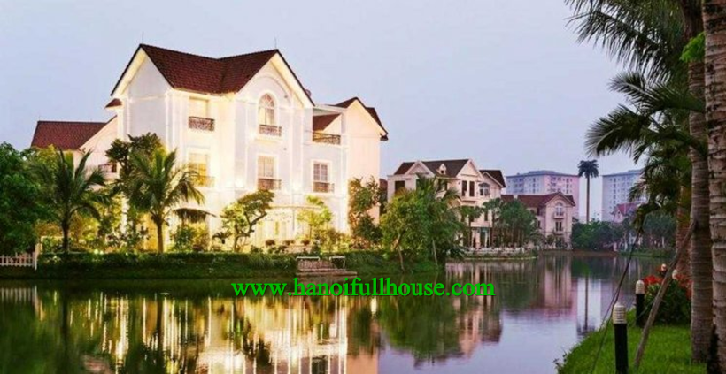 Riverside villa, new renovated, great outdoor space in Vinhomes Long Bien with 05 bedrooms