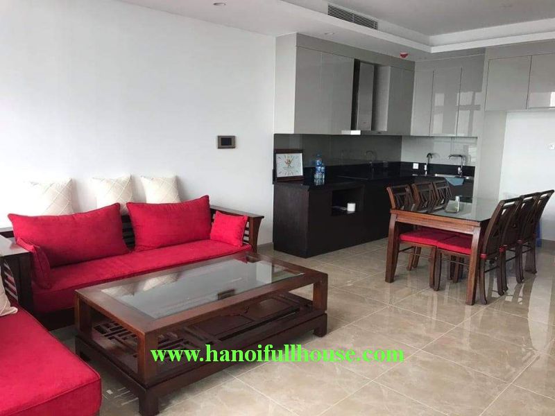 Căn hộ trong tòa nhà Sun Grand City Thụy Khuê - 2 phòng ngủ, nội thất xịn, tầng cao